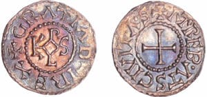 Charles II Le Chauve (840-877) - Denier (Arras) Charles II Le Chauve (840-877) - Denier (Arras)