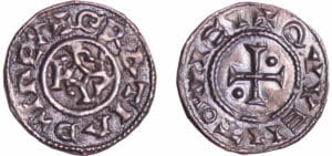 Charles II Le Chauve (840-877) - Denier (Quentovic) Charles II Le Chauve (840-877) - Denier (Quentovic)