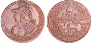Constitution (1791-1792) - 2 sols 6 deniers de Montagny - 1791