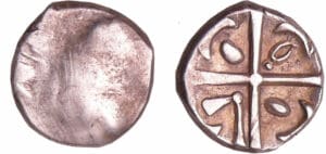 Tectosages - Drachme à la tête romanisée (121-52 av. J.-C.) uniface Tectosages - Drachme à la tête romanisée (121-52 av. J.-C.) uniface