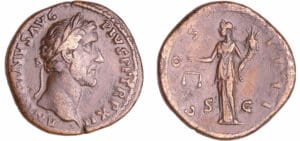 Antonin le Pieux - Sesterce (149, Rome) - L'Equité