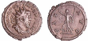 Postume - Antoninien (260-265, Tréves) - La Paix