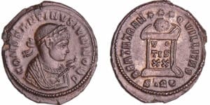 Constantin II - Nummus (Trèves) Constantin II - Nummus (Trèves)