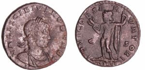 Licinius II - Follis (317-318, Arles) - Jupiter Licinius II - Follis (317-318, Arles) - Jupiter