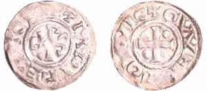 Charles II Le Chauve (840-877) - Denier (Quentovic) Charles II Le Chauve (840-877) - Denier (Quentovic)