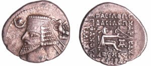 Royaume parthe - Phraates IV - Drachme (38-2 av J.-C.) Royaume parthe - Phraates IV - Drachme (38-2 av J.-C.)