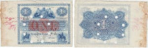 Ecosse - The Union Bank of Scotland, 1 pound, 2nd October 1907 Ecosse - The Union Bank of Scotland, 1 pound, 2nd October 1907