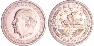 Etat Français (1940-1944) - Pétain - 20 francs 1941 essai Simon