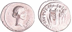 Brutus - Denier (étè 42 av.J.-C., Lycia) Brutus - Denier (étè 42 av.J.-C., Lycia)