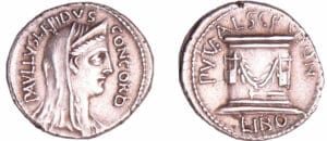 Aemilia - Denier (62 av. J.-C.) Aemilia - Denier (62 av. J.-C.)