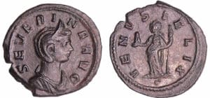 Séverine - Denier (275, Rome) - Vénus