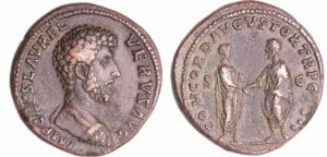 Lucius Vérus - Sesterce (161, Rome)