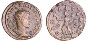 Philippe 1er - Dupondius (244-245, Rome) - La Paix