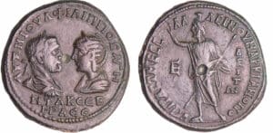 Philippe 1er et Otacile - Grand bronze (Syrie, Séleucie et Piérie - Antioche)