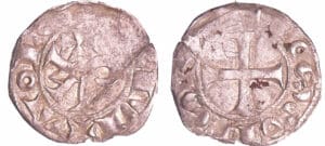 Languedoc - Toulouse - Alphonse de France - Denier Languedoc - Toulouse - Alphonse de France - Denier