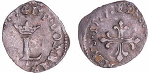 Dombes - Louis II de Montpensier - Liard 1577 Dombes - Louis II de Montpensier - Liard 1577