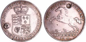 Allemagne - Brunswick-Luneburg-Calenberg-Hannover - George II (1727-1730) - Taler 1732-IAB Allemagne - Brunswick-Luneburg-Calenberg-Hannover - George II (1727-1730) - Taler 1732-IAB