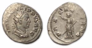 Philippe II - Antoninien - (247, Rome) La Paix