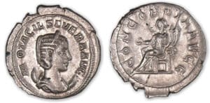Otacilie - Antoninien (245/7, Rome) La Concorde.
