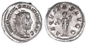 Philippe 1er - Antoninien (245/7, Rome) L'Equité