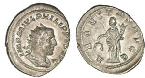 Philippe 1er - Antoninien (245/247, Rome) L'Equité Philippe 1er - Antoninien (245/247, Rome) L'Equité