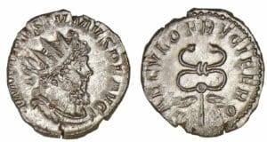 Postume - Antoninien (265/268, Cologne) Caducée