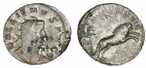Gallien - Antoninien des légions FLAVIA (260/261, Milan)