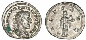 Philippe 1er - Antoninien (244/245, Rome) La Santé
