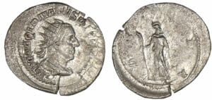 Trajan Dèce - Antoninien (250/251, Rome) La Dacie