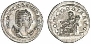 Otacilie - Antoninien (245/247, Rome) La Concorde