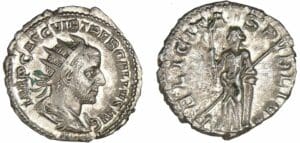 Trébonien Galle - Antoninien (252, Milan) La Félicité