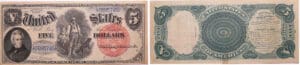 United States - 5 dollars série 1880