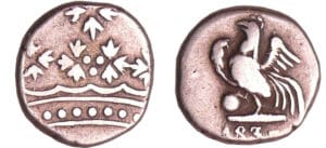 Inde française - Double Fannon (1837) Inde française - Double Fannon (1837)