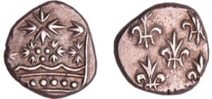 Inde française - Pondichéry - Double Fannon (1837) Inde française - Pondichéry - Double Fannon (1837)
