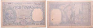 France - 20 francs 18-08-1917 France - 20 francs 18-08-1917