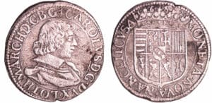 Lorraine - Duché de Lorraine - Charles IV - Teston 1632 (Nancy) Lorraine - Duché de Lorraine - Charles IV - Teston 1632 (Nancy)