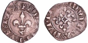 Philippe VI (1328-1350) - Double Parisis - 2ème type - 2ème émission (17 février 1341)