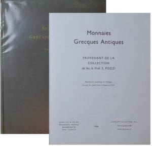 Monnaies grecques antiques, Prof. S. Pozzi, réimpression 1966 Monnaies grecques antiques, Prof. S. Pozzi, réimpression 1966
