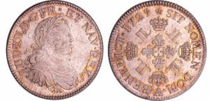 Louis XV (1715-1774) - Ecu aux huit L - 1725 A (Paris) Louis XV (1715-1774) - Ecu aux huit L - 1725 A (Paris)