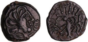 Sénons - Bronze YLLYCCI à l'oiseau (av. 52 av. J.-C.)