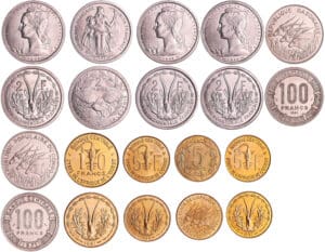 Colonie Française - Lot de 10 monnaies Colonie Française - Lot de 10 monnaies