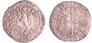 Cambrésis - Seigneurie de Serain - Waleran II - Gros au lion Cambrésis - Seigneurie de Serain - Waleran II - Gros au lion