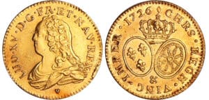 Louis XV (1715-1774) - Louis d’or aux lunettes - 1726 & (Aix) Louis XV (1715-1774) - Louis d’or aux lunettes - 1726 & (Aix)