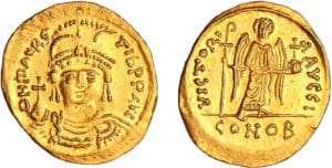 Maurice Tibère - Solidus (582-602, Constantinople)