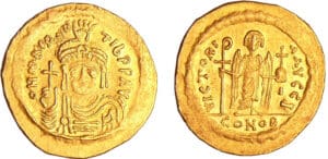 Maurice Tibère - Solidus (582-602, Constantinople)