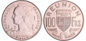 Réunion - 100 francs 1964 essai Réunion - 100 francs 1964 essai