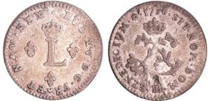 Louis XV (1715-1774) - Double sol de billon - 1738 BB (Strasbourg) Louis XV (1715-1774) - Double sol de billon - 1738 BB (Strasbourg)