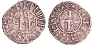 Philippe 1er (1060-1108) - Denier d'Orléans 1er type