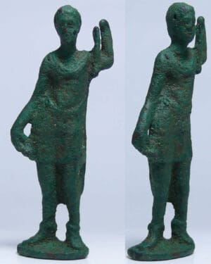 Romain - Statuette en bronze - 100 / 200 ap. J.-C.