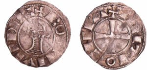 Antioche - Bohémond III - Denier Antioche - Bohémond III - Denier